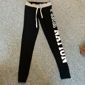 Pink Victoria Secret yoga pants / leggings